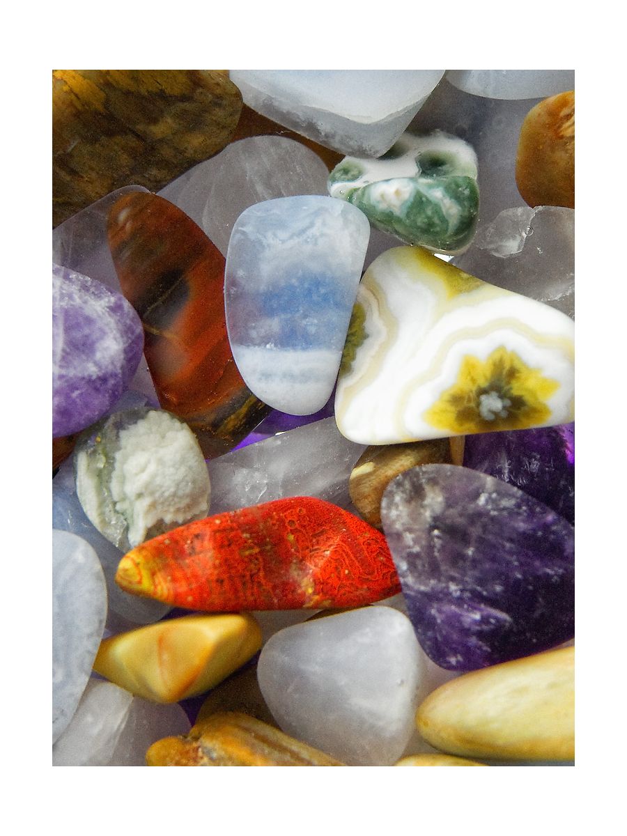 Crystal Vial Five Elements